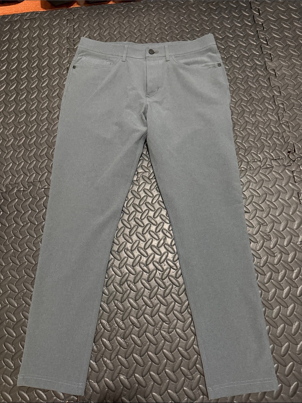Men's Dress Pants - Gray Slim Fit